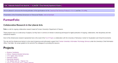 Desktop Screenshot of folio.furman.edu
